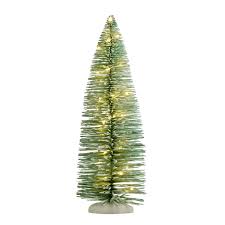 SUPER OFFERTA LUVILLE - FROSTED TREE WITH LIGHTS H.30 CM - SKU 1025908