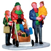 SUPER OFFERTA LEMAX Christmas Shopping With Mom And Dad SKU: 32152-R
