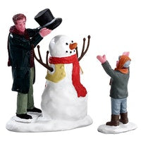 SUPER OFFERTA LEMAX Sharp-Dressed Snowman, Set Of 2 SKU: 52352
