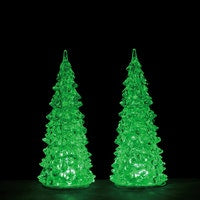SUPER OFFERTA LEMAX Crystal Lighted Tree, 3 Color Changeable, Medium